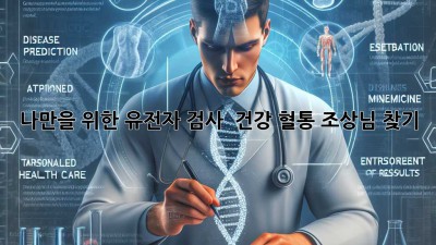 나만을 위한 유전자 검사? 🤔 건강, 혈통, 조상님 찾기! 🧬